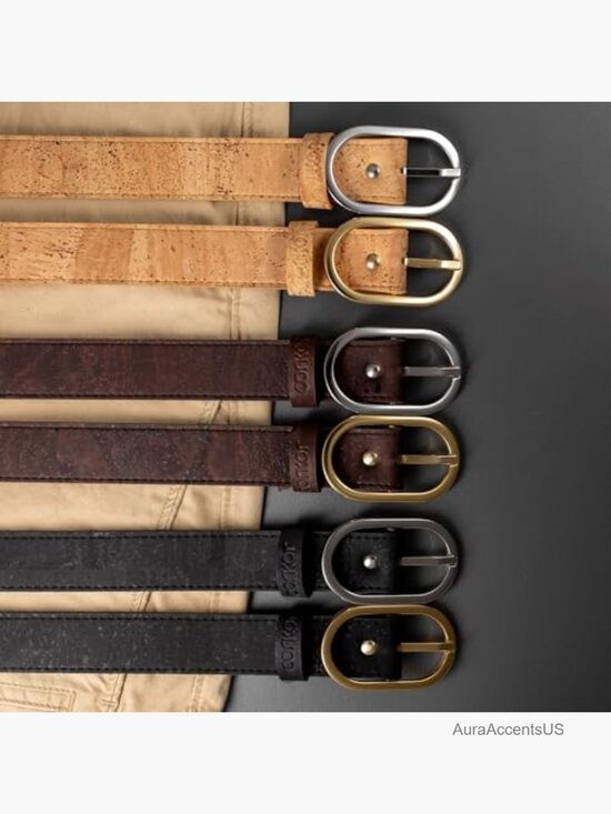 Vegan Cork Belt - 1 1/8\